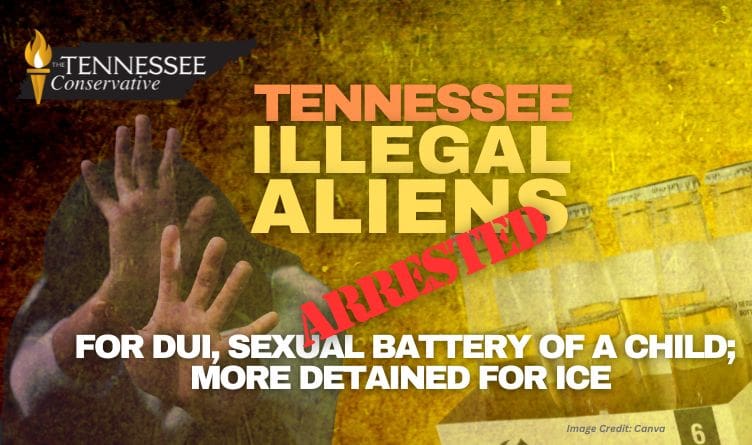 Tennessee Illegal Aliens Arrested For DUI, Sexual Battery Of A Child; More Detained For ICE